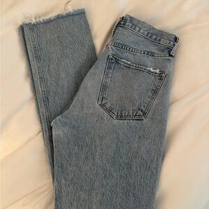 Agolde Women's Straight Leg Jeans - Light Blue